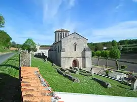 The church in Floirac