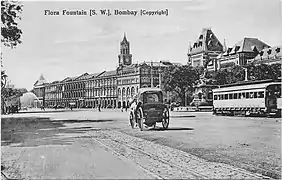 Flora Fountain area, pre World War I