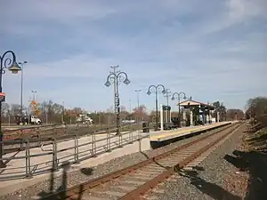 Florence rail station, a stop along the River Line of NJ Transit in the township