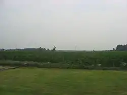 Fields along the Ohio Turnpike in eastern Florence Township