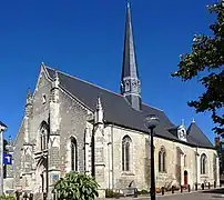 The Saint-Symphorien's church.