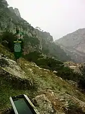 Font del Teix spring in Serra de Cardó