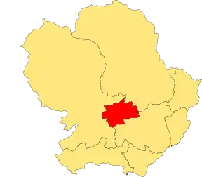 Location of the ward