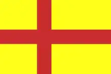 The former flag of Orkney