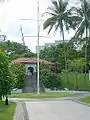 The Flagstaff, one of the three early navigation structures on Fort Canning Hill