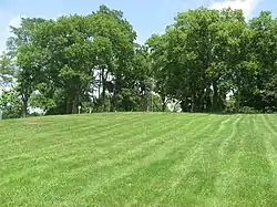 The site of Fort Jefferson, a historic site in the township