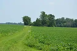 War of 1812 cemetery on Township Road 115