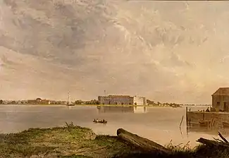 Image 44Fort Delaware, painted circa 1870 by Seth Eastman. (from History of Delaware)