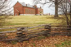 A photo of a building in historic Fort Smith