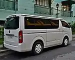 Foton View TransVan G7 rear quarter in Intramuros