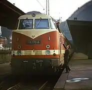 118 173-4 in Dresden Hauptbahnhof, 1972