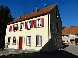 The town hall in Fouday