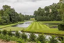 View across the Water Gardens