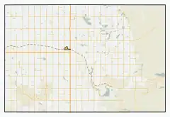 Rural Municipality of Fox Valley No. 171 is located in Fox Valley No. 171