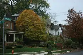 Homes along Franklin Park South