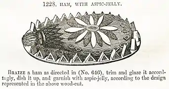 "Ham with Aspic-Jelly"