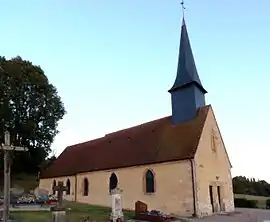 The church in Champosoult