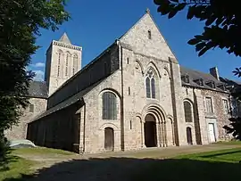 The church in La Lucerne-d'Outremer