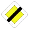 End of priority road