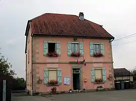 The town hall in Franchevelle