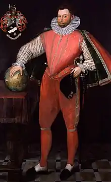 Portrait of Sir Francis Drake, National Gallery (artist unknown, c. 1580)