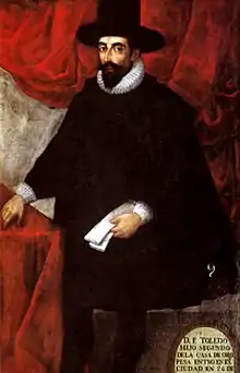 Official portrait of Viceroy Francisco de Toledo