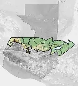 Nentón is located in Guatemala