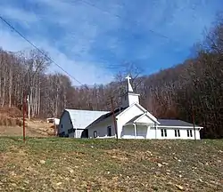 A church in Frank