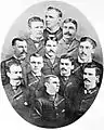 2. Chicago White Stockings Team Photo – Fred Goldsmith (upper right)     (1880)