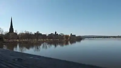 Skyline of Fredericton