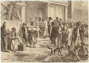 Image 1Freedmen voting in New Orleans, 1867 (from Civil rights movement (1865–1896))