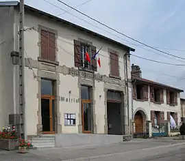 The town hall in Frenelle-la-Petite