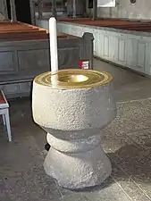 Baptismal font