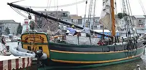 Friends Good Will, the museum's tallest ship