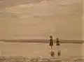 Two girls on the beach