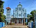 front view of church