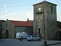 Church and tower of the parish Sobrado de Trives