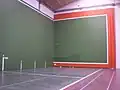 Covered short fronton in A Coruña.