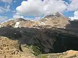 Mount Fryatt from Fryatt Valley