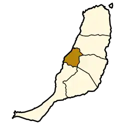 Municipal location in Fuerteventura