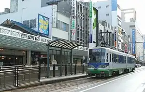 Fukui-Ekimae Station in September 2007