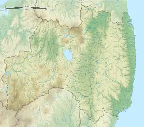 Mount Yamizo is located in Fukushima Prefecture