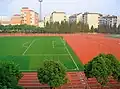 Playground of previous No.2 high school in Qinyuan campus (1992–2008)