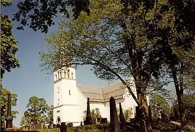 View of the village church