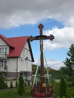 Wayside cross in Głazica