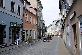 Pedestrian zone in the old town