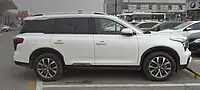 Trumpchi GS8 side profile