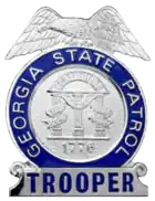 Badge of Georgia State Patrol