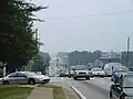 State Route 124 looking north toward Lawrenceville from Dogwood Road