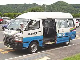 Image 263Step equipped van on a converted Toyota HiAce minibus (from Minibus)